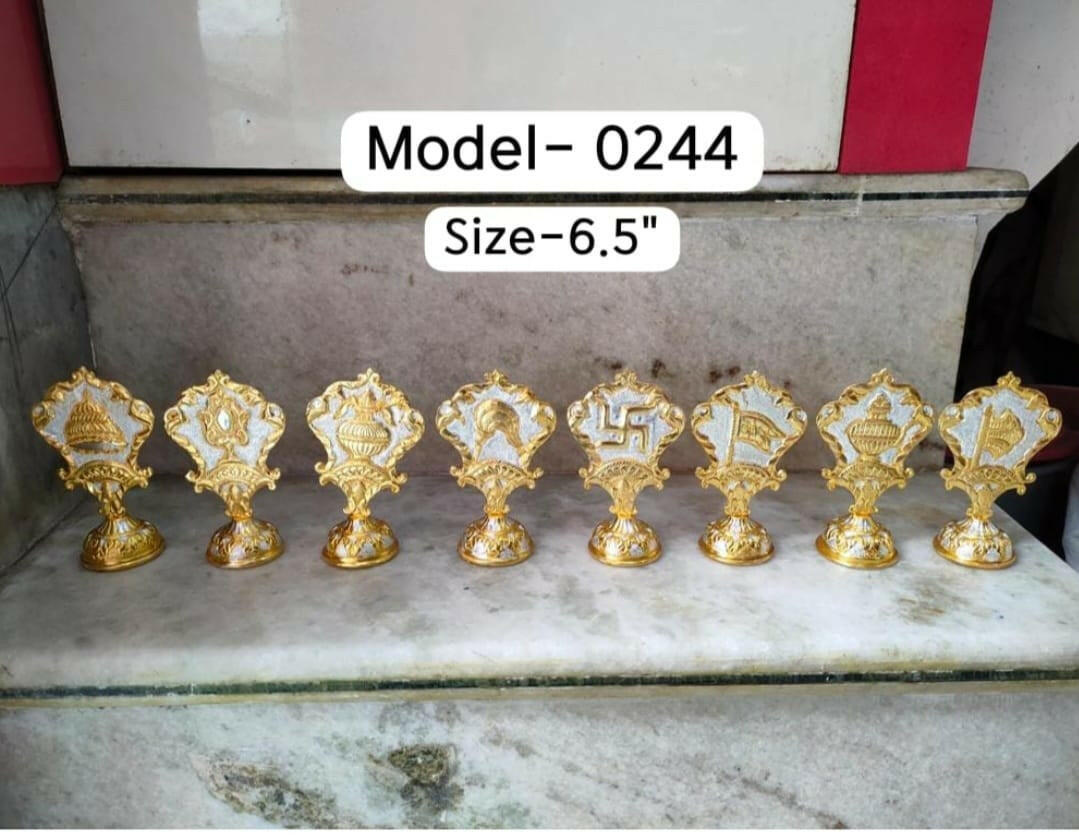 Astha Pratiharya gold plated 8 - jinsamadhan