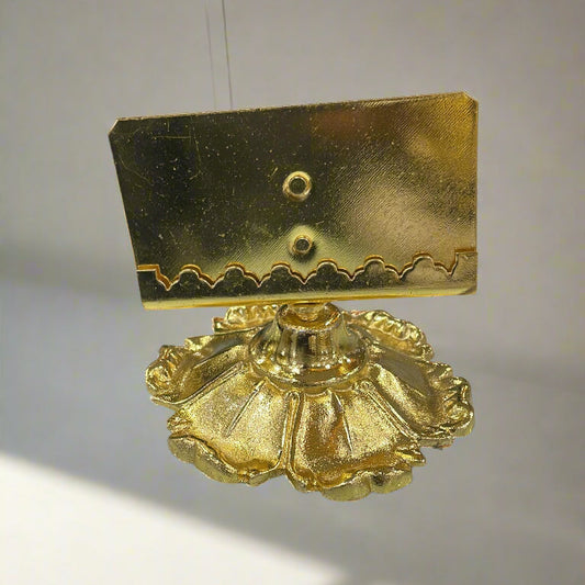 Jain Yantra Stand – Pure Brass (Pital) - jinsamadhan