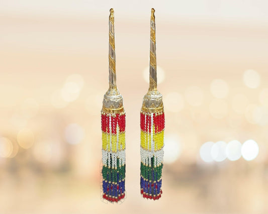 Jain Chawar Gold plated - jinsamadhan