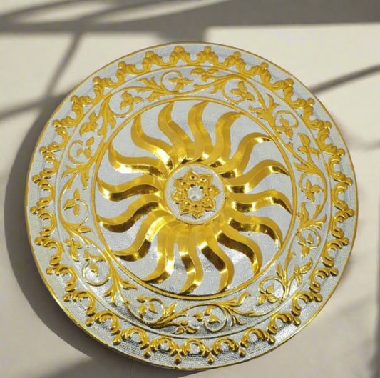 10-Inch Pure Brass Bhamandal for Jain Pratima - jinsamadhan