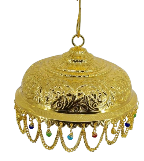 Jain Chatar 8-Inch Brass - jinsamadhan