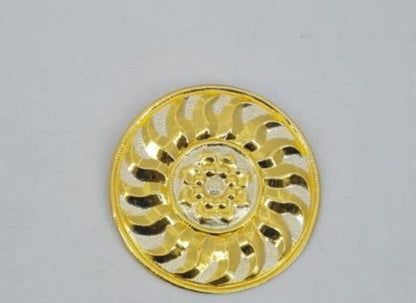 4-Inch Pure Brass (Pital) Bhamandal for Jain Pratima - jinsamadhan