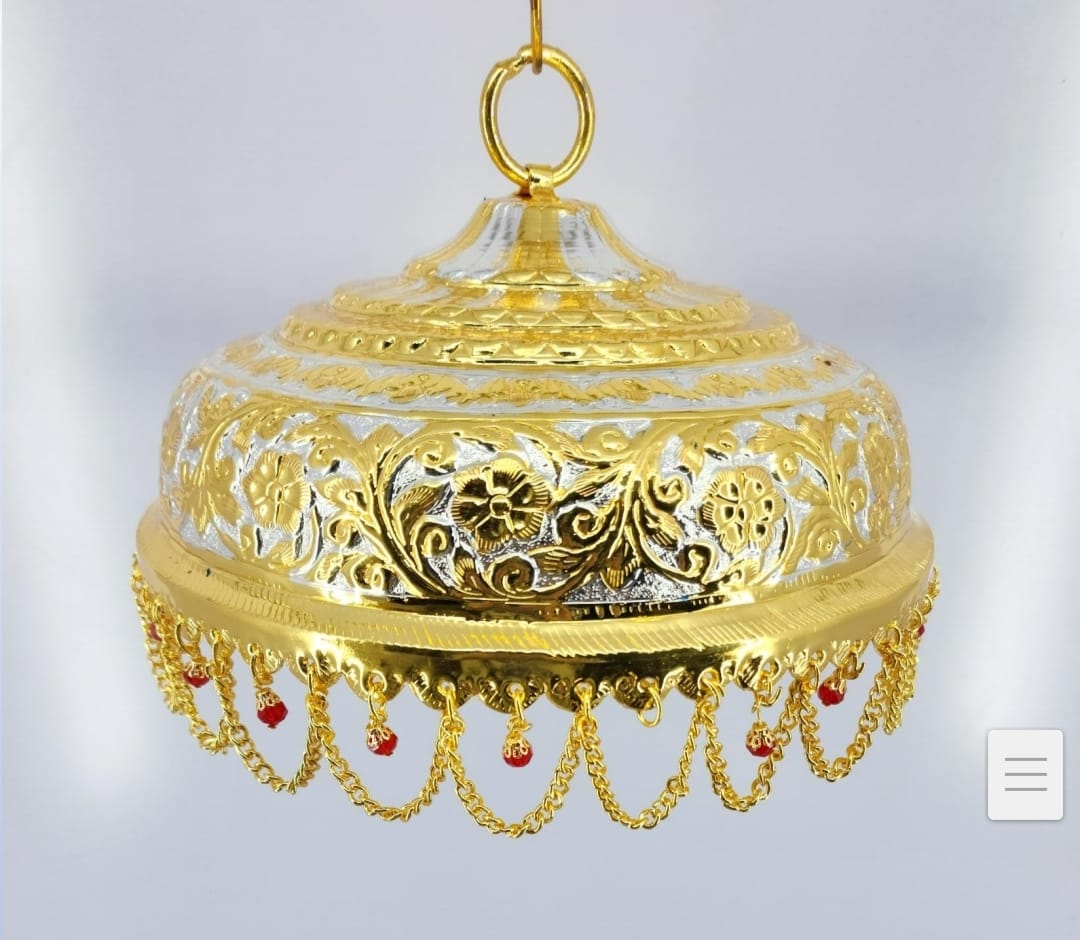 Chatar gold plated 18 inch - jinsamadhan